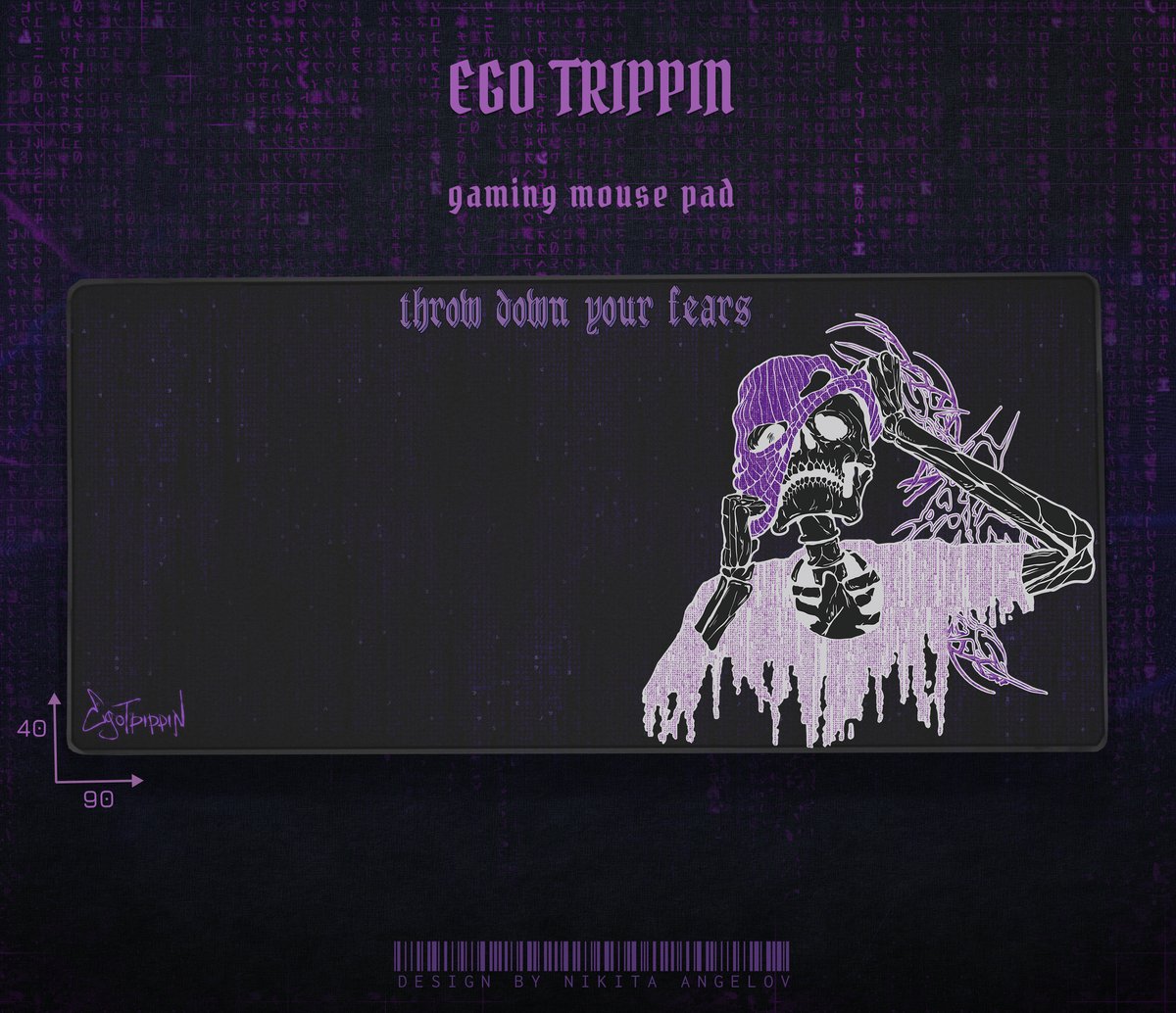 gaming mouse pad "matrix tripp"
