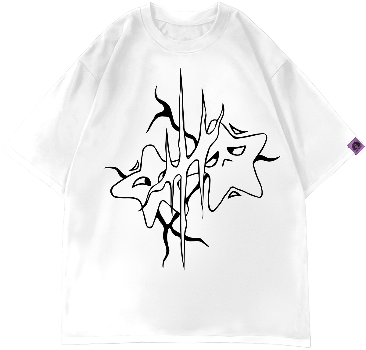 t-shirt "divine stars"