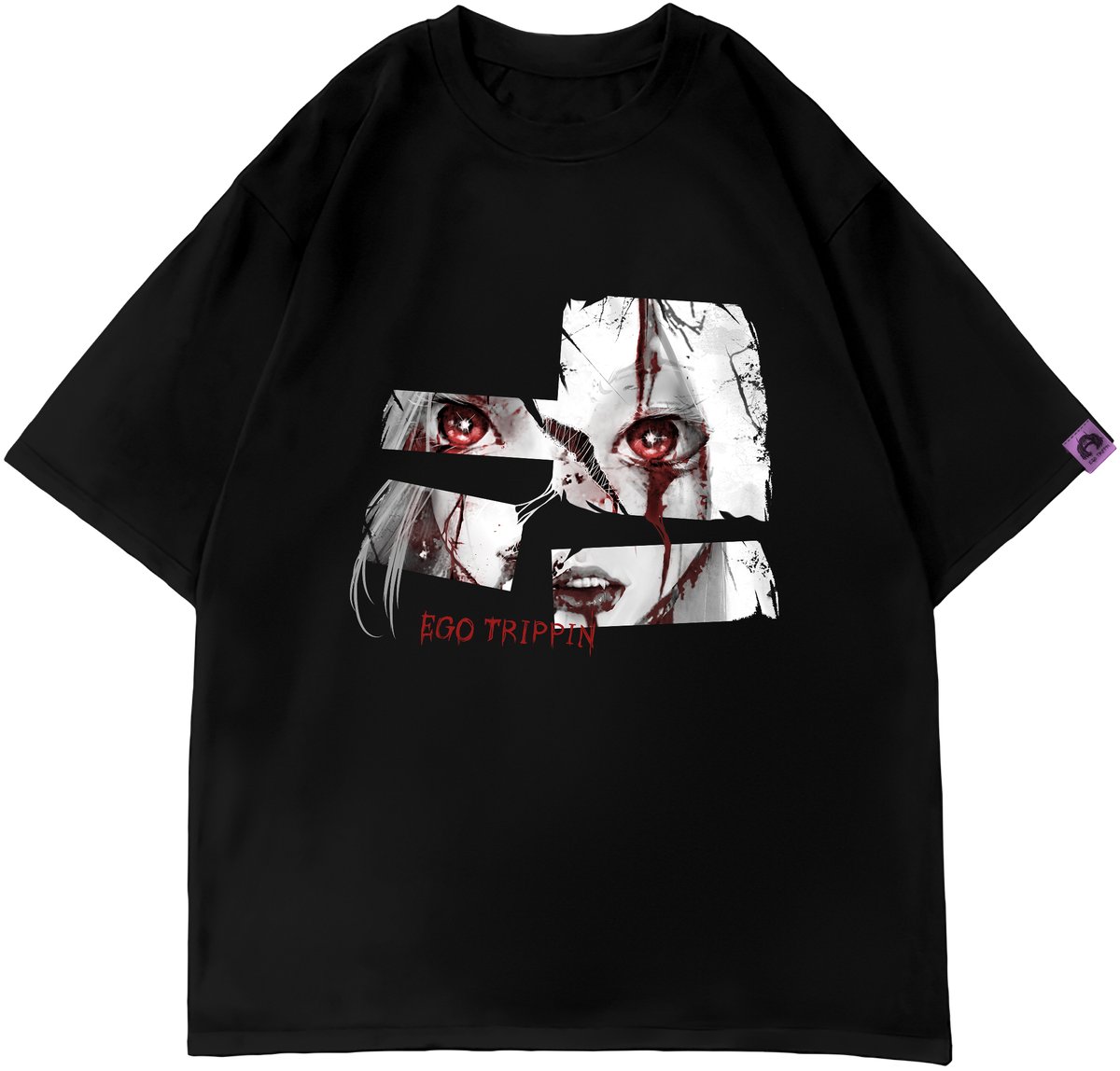t-shirt “bloody girl”