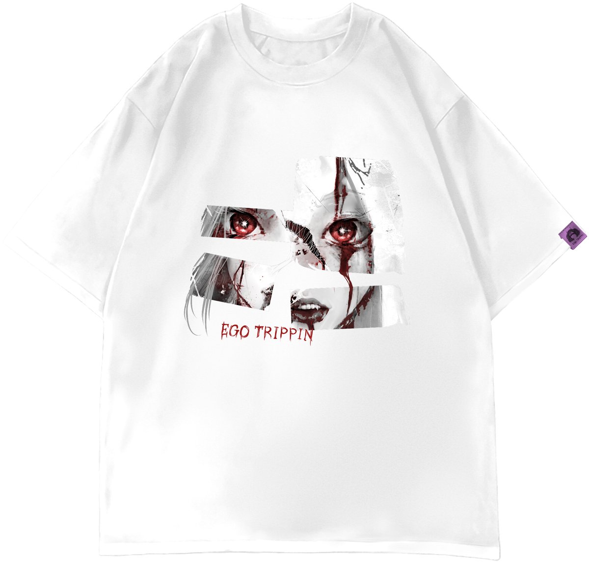 t-shirt “bloody girl”