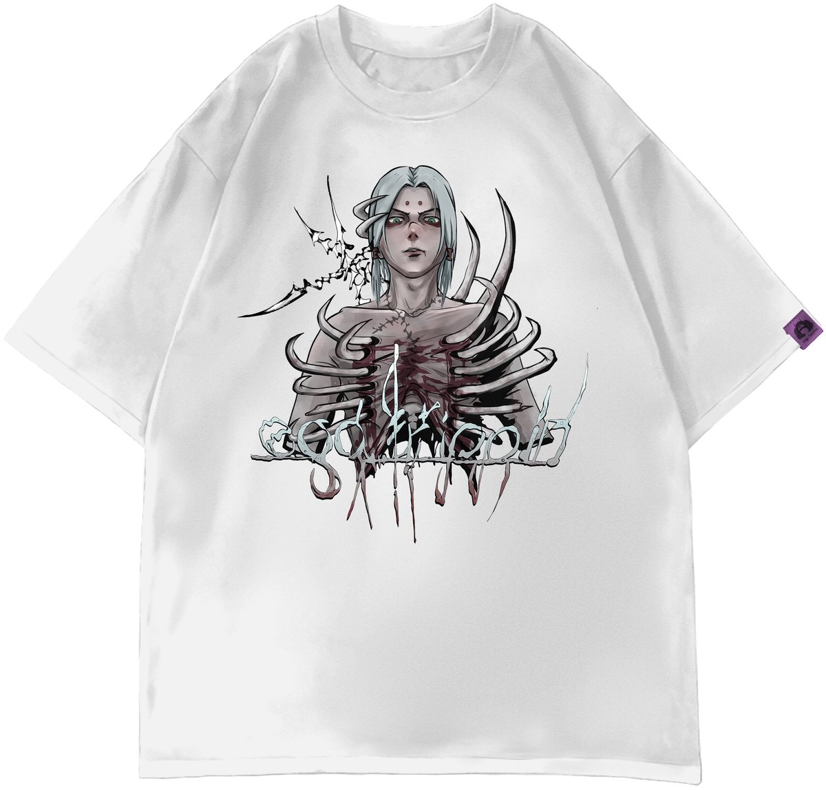 t-shirt “whisper of bones”