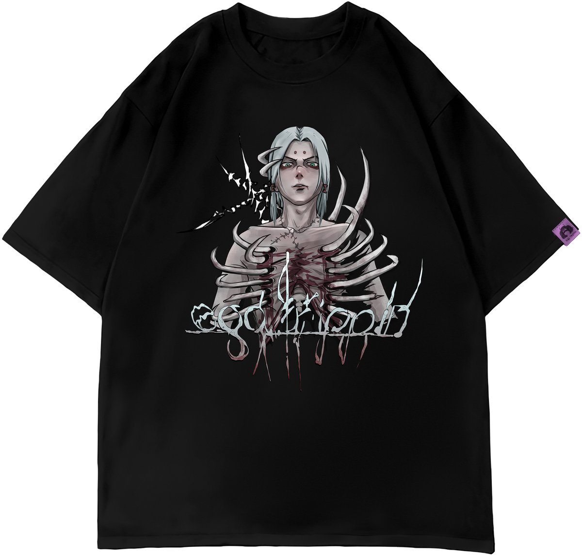 t-shirt “whisper of bones”