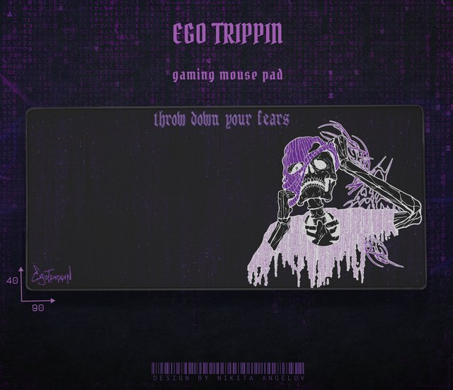 gaming mouse pad "matrix tripp"