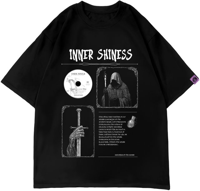 t-shirt "inner shiness"