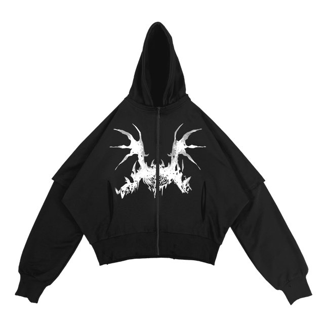 zip-hoodie "nevermore"